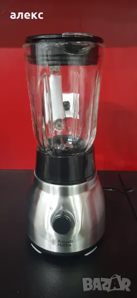 Стоманен миксер Russell Hobbs Glass Steel , снимка 1