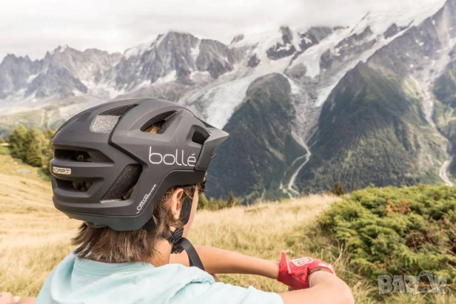 Bollé - STANCE CROSS, Велосипедна каска с козирка, Градска велосипедна каска, Каска за планина, S, снимка 2 - Аксесоари за велосипеди - 53141002