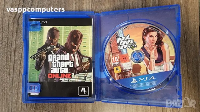 Grand Theft Auto V GTA V (PS4), снимка 2 - Игри за PlayStation - 48467238