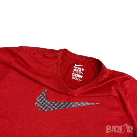 Оригинална мъжка тениска Nike Swoosh | XL размер, снимка 4 - Тениски - 45657201
