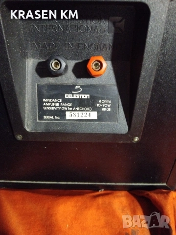 Chelestion 5., снимка 6 - Тонколони - 53266739