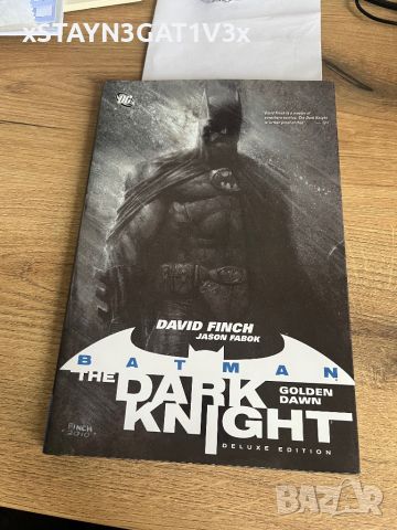 Комикс - Batman the Dark Knight, снимка 1 - Списания и комикси - 45571452