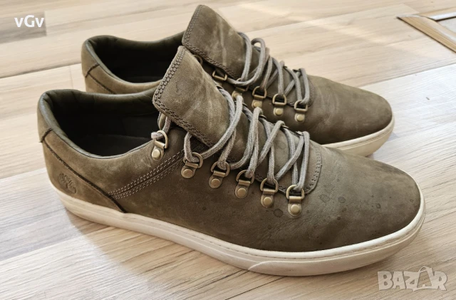 Мъжки кожени кецове Timberland Adventure 20 - 47,5, снимка 6 - Кецове - 51391911