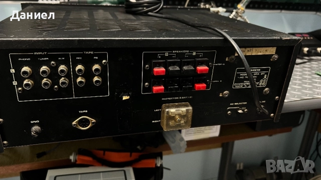 Усилвател Sanyo DCA-311, снимка 6 - Ресийвъри, усилватели, смесителни пултове - 52424696
