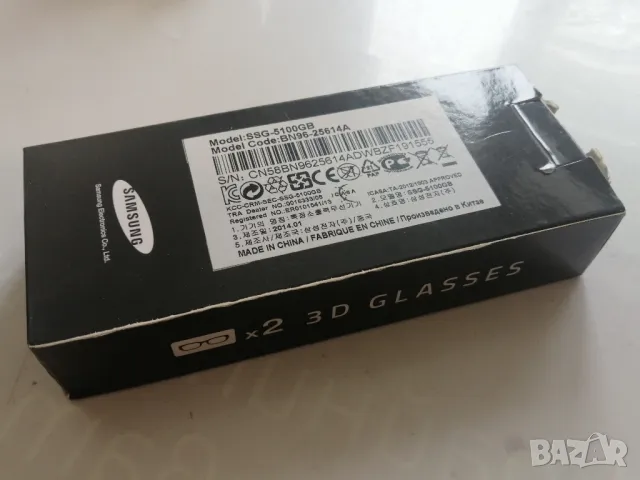 3D очила SAMSUNG SSG-5100GB 2броя, снимка 6 - Стойки, 3D очила, аксесоари - 48928045