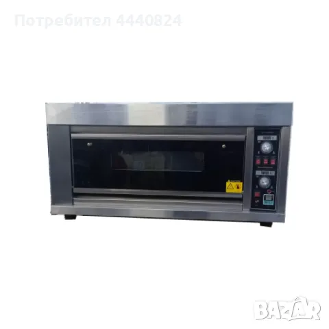 Професионална фурна за печене – 1 ниво, 2 тави 40/60, снимка 2 - Обзавеждане за заведение - 49888537