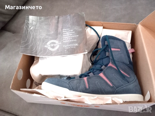 Lowa Lilly II GTX Mid – оригинални зимни боти Gore-Tex, размер 40, снимка 10 - Дамски апрески - 52441553