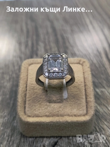 Златен Пръстен 4.36гр / 14К, снимка 4 - Пръстени - 52750206