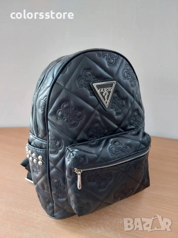 Черна раница Guess/SG66Z, снимка 2 - Раници - 42813342