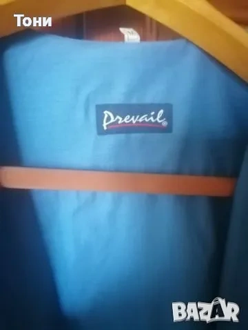 Нова Мъжка Синя Риза с Дълъг Ръкав М, снимка 4 - Ризи - 53728778