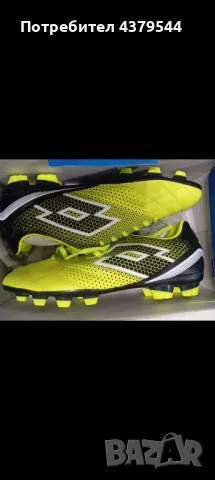 Чисто нови бутонки Lotto Spider 200 LGHFG – размер 43 , снимка 6 - Футбол - 50305072