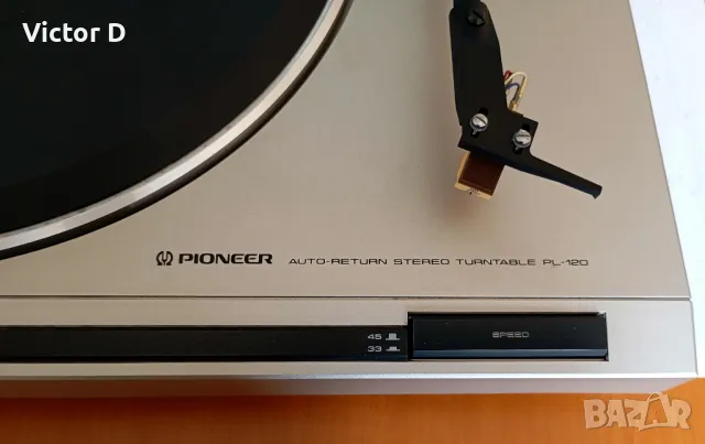 PIONEER PL-120 - Грамофон , снимка 8 - Грамофони - 50255669