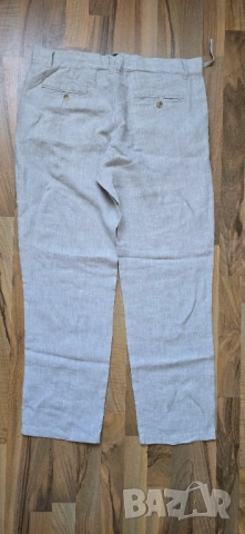 Мъжки ленен панталон , снимка 2 - Панталони - 54245504