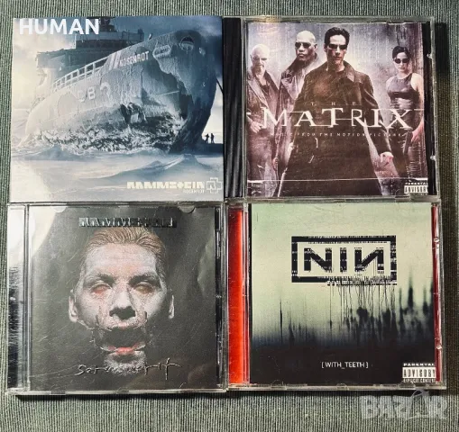 Rammstein-Matrix-Nine Inch Nails , снимка 1 - CD дискове - 47172776