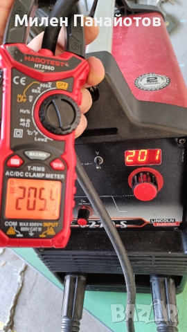  Lincoln invertec V-270S - Електрожен трифазен 270 ампера, снимка 8 - Други инструменти - 51793372