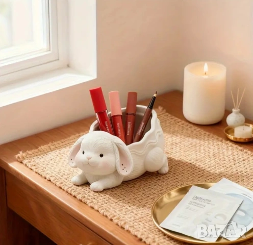 Молд кашпа заек, снимка 7 - Форми - 53039735