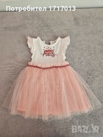 Розова рокля Lcwaikiki размер 18 - 24 месеца / 86 - 92