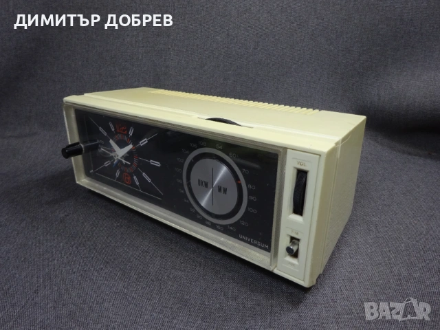 СТАР РЕТРО ТРАНЗИСТОР РАДИО ЧАСОВНИК UNIVERSUM, снимка 2 - Радиокасетофони, транзистори - 54068262