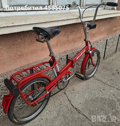 Велосипед сгъваем Балкан / Балканче тип Пони 18 цола Ретро, снимка 6 - Велосипеди - 53047200