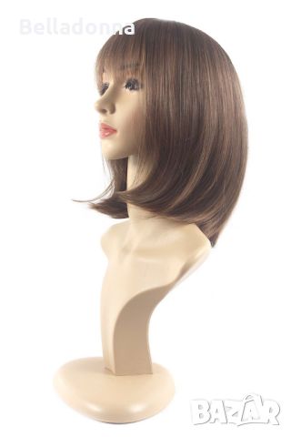 Елегантни перуки Emmor Haircube - руса и светло кестенява, снимка 5 - Аксесоари за коса - 46437664
