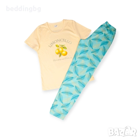 Дамска Памучна #пижама , снимка 5 - Пижами - 36373866