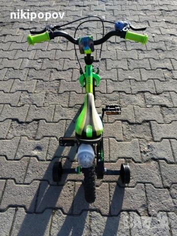 BYOX Велосипед 12" MASTER зелен, снимка 10 - Велосипеди - 53531554