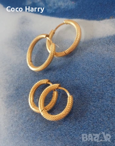 Комплект 2чифта обеци, снимка 4 - Подаръци за жени - 53092000