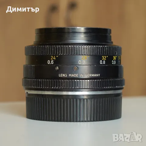 Leica Leitz Summicron 50mm f/2 R, снимка 4 - Обективи и филтри - 47510209