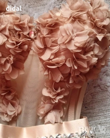 Официална рокля с корсет , снимка 2 - Рокли - 52109017