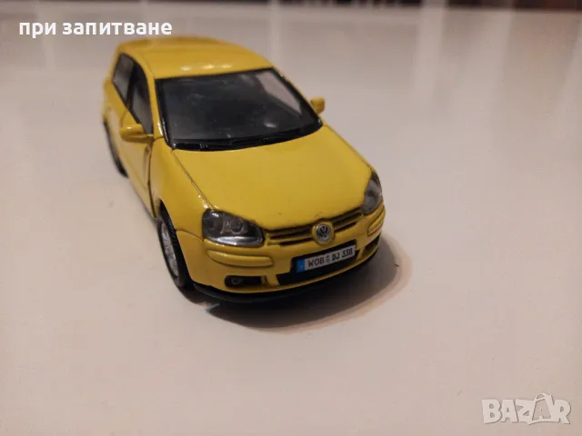 VW Golf V, Welly 1/34, снимка 1 - Колекции - 47485548