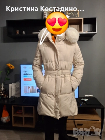 Зимно яке с пух , снимка 2 - Якета - 53429243