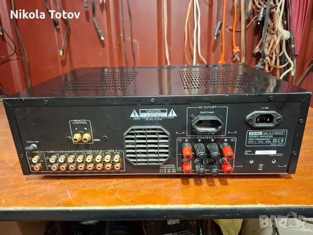 Продава се усилвател Teac A-R650 MK-II. , снимка 6 - Ресийвъри, усилватели, смесителни пултове - 54259248