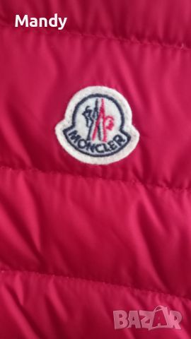 Оригинална мъжка пухинка без ръкави Moncler, снимка 6 - Спортни дрехи, екипи - 46681076