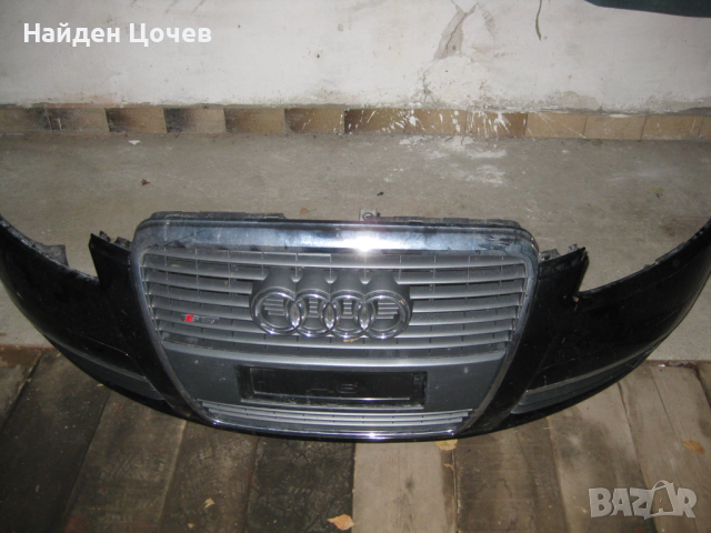 Предна броня S-line Audi A6 ,c6 2006г., снимка 3 - Части - 44988263
