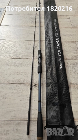 спиниг shimano catana 7-21 269см, снимка 2 - Въдици - 52330663