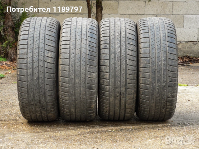 Bridgestone 215/55/17 – 4 бр, 5 мм, летни, снимка 2 - Гуми и джанти - 54228977