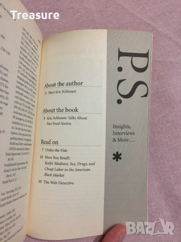 Fast Food Nation - Eric Schlosser, снимка 14 - Други - 38606541
