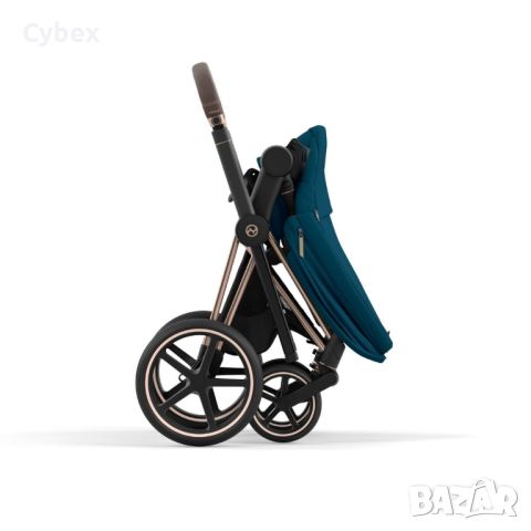 Cybex Priam 4 Mountain Blue, снимка 4 - Детски колички - 45959812