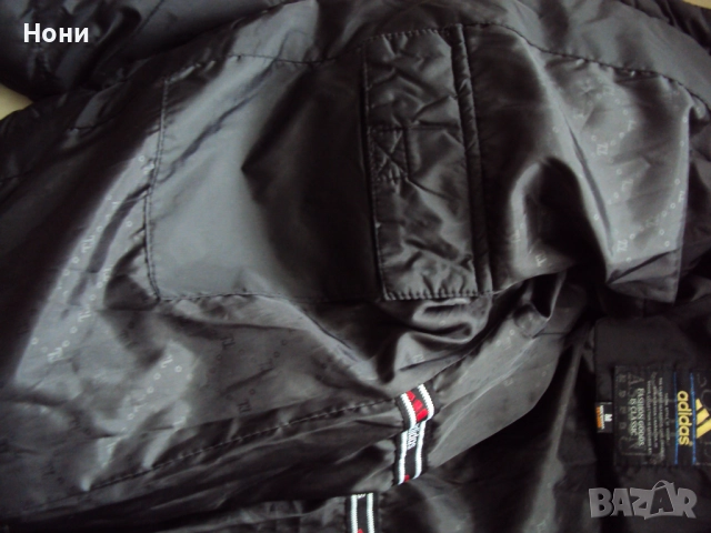 Юношеско топло пухено яке на ADIDAS- ръст М, снимка 4 - Детски якета и елеци - 52502199