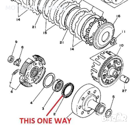  Нов ЛАГЕР Yamaha BIG BEAR , Wolverine 350 Kodiak 400, снимка 3 - Части - 45063650