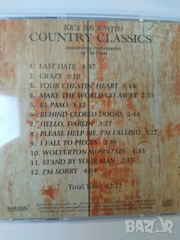 The Posse – Kick Back With Country Classics - оригинален диск КЪНТРИ музика, снимка 2 - CD дискове - 49755684
