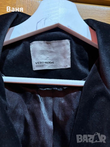 Велурено яке biker, снимка 3 - Якета - 52907707