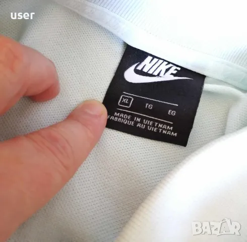 100% Оригинална мъжка тениска с яка NIKE! , снимка 4 - Тениски - 47174161