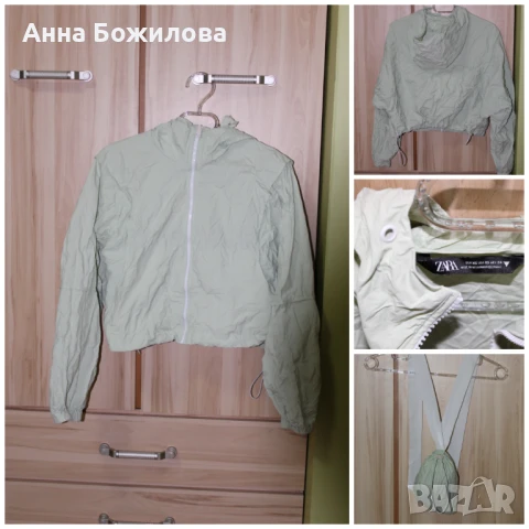 Връхни МАРКОВИ дрехи с качулка: суичъри/ якета тип "вейка" + ПОДАРЪК | Branded outwear + A GIFT, снимка 4 - Якета - 50442889