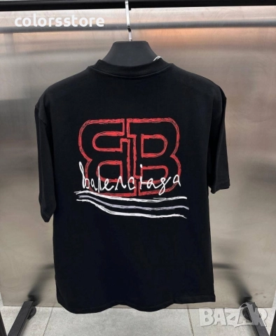 Мъжка тениска Balenciaga/IM158x, снимка 2 - Тениски - 51417341