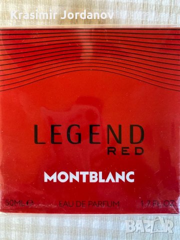 MONTBLANC LEGEND RED, снимка 1 - Мъжки парфюми - 45382201