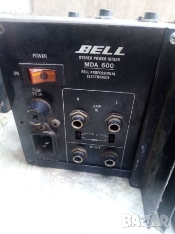 Апаратура за пеене BELL 600вата , снимка 10 - Антикварни и старинни предмети - 45794626