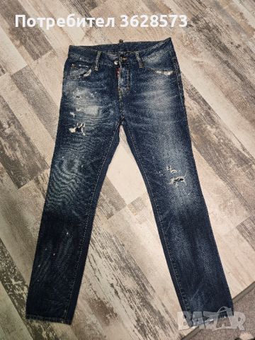 Дънки DSQUARED2 , снимка 8 - Къси панталони - 45439398