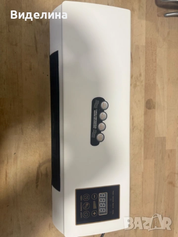 Стенен PTC отоплител и вентилатор LX-333 – 1800W, дистанционно управление и таймер, снимка 14 - Отоплителни печки - 53590278