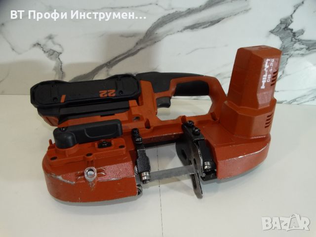 Hilti SB 4 - 22 / 4.0 Ah / Nuron - Лентов трион / банциг, снимка 1 - Други инструменти - 46329459